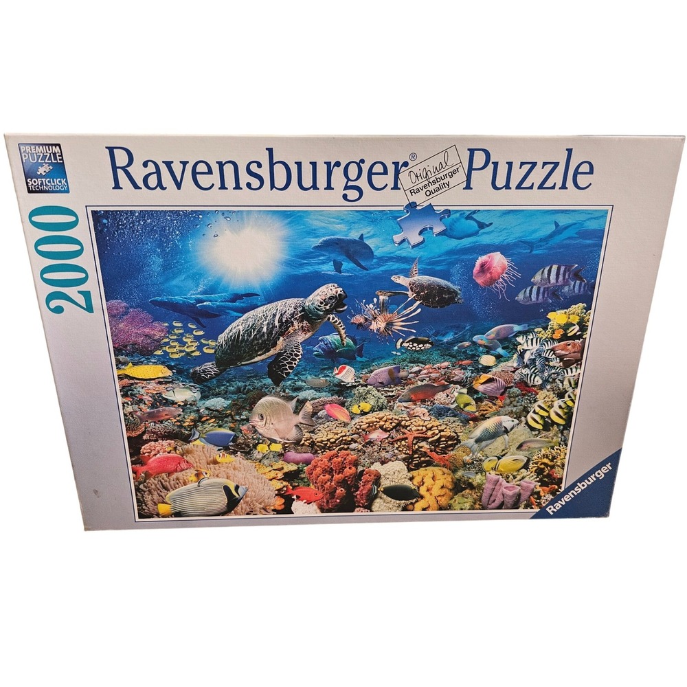 Ravensburger 2000 Piece Jigsaw Puzzle Underwater Paradise Coral Reef 166282